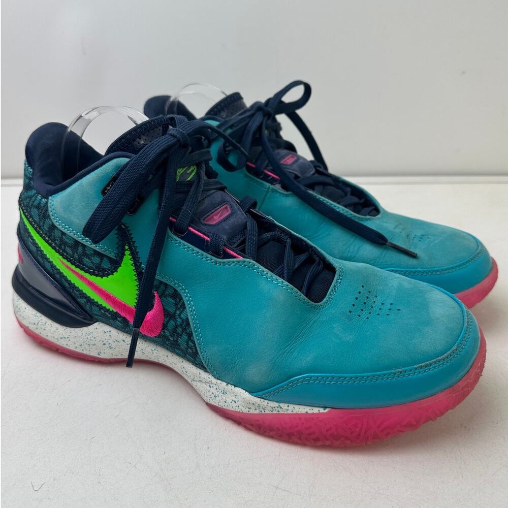 Nike Zoom LeBron NXXT Gen AMPD South Beach Sneakers Men's Sz 10.5